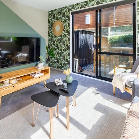 Latimer Square Luxe: 1Br W/ Sofa Bed Christchurch Esterno foto