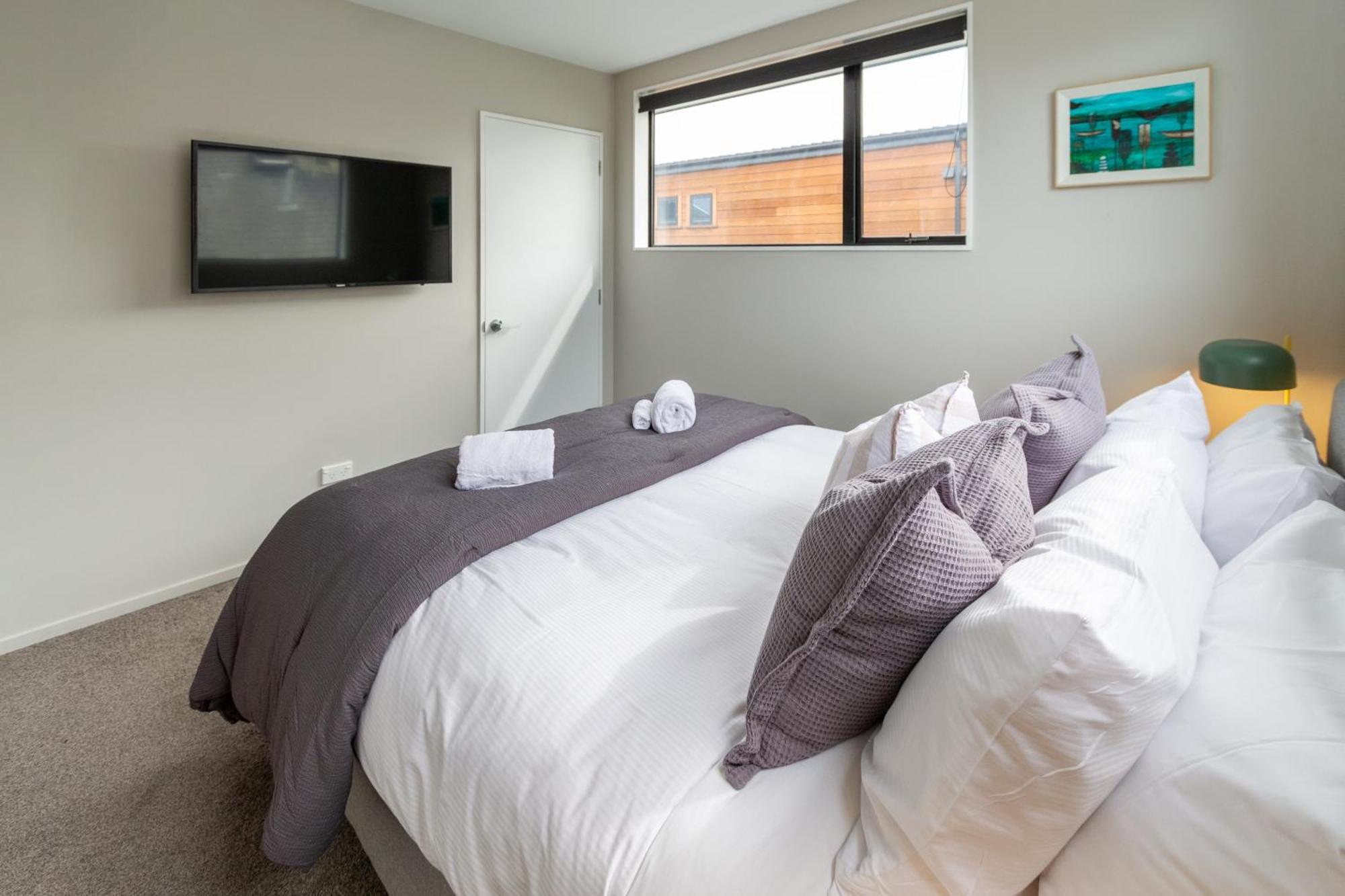 Latimer Square Luxe: 1Br W/ Sofa Bed Christchurch Esterno foto
