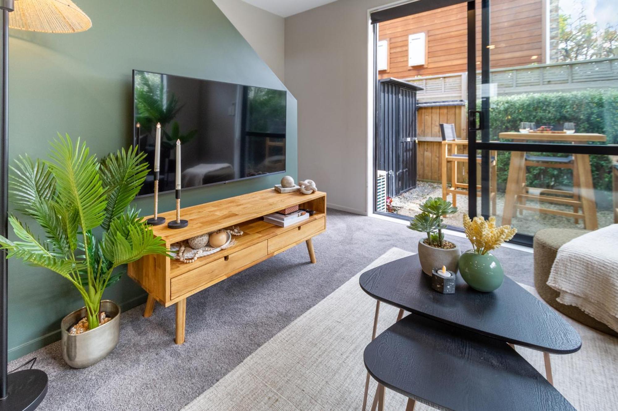 Latimer Square Luxe: 1Br W/ Sofa Bed Christchurch Esterno foto