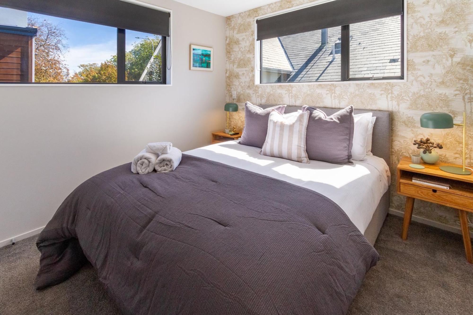 Latimer Square Luxe: 1Br W/ Sofa Bed Christchurch Esterno foto
