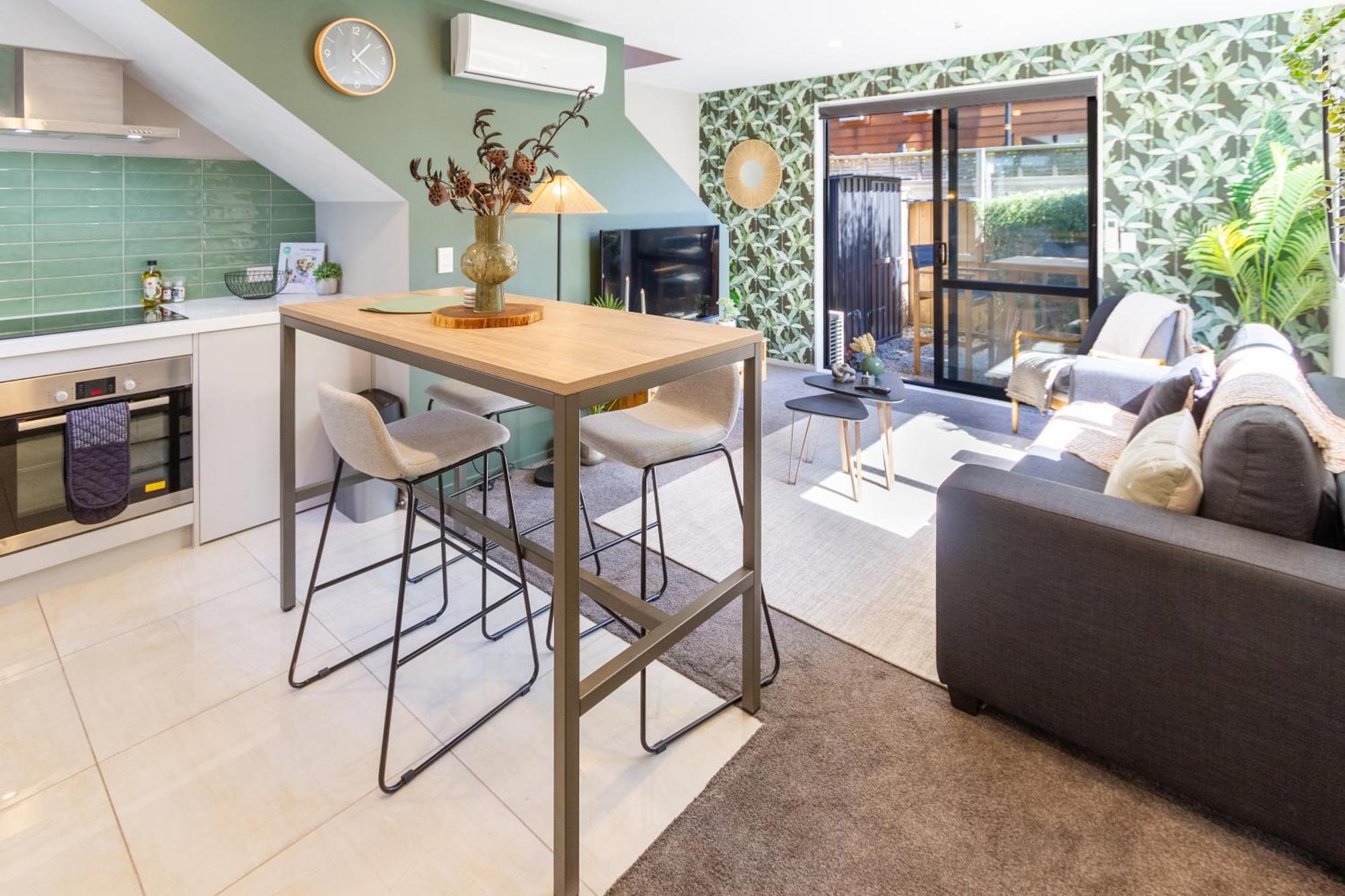 Latimer Square Luxe: 1Br W/ Sofa Bed Christchurch Esterno foto